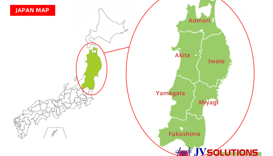 Tohoku Map